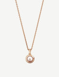 Chopard Happy Diamonds Icons 18ct rose gold diamond pendant, UK version