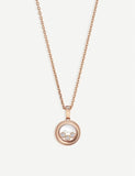 Chopard Happy Diamonds Icons 18ct rose-gold diamond pendant, UK version