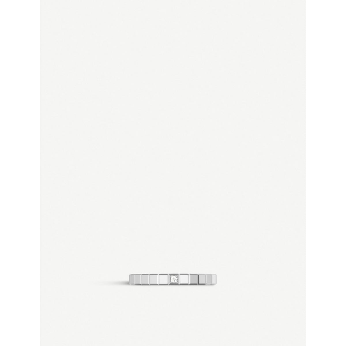 Chopard Ice Cube 18ct white-gold diamond ring, imported from the UK