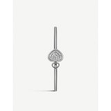 Chopard Happy Hearts diamond bangle 18ct white gold - British product