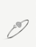 Chopard Happy Hearts diamond bangle 18ct white gold - British product