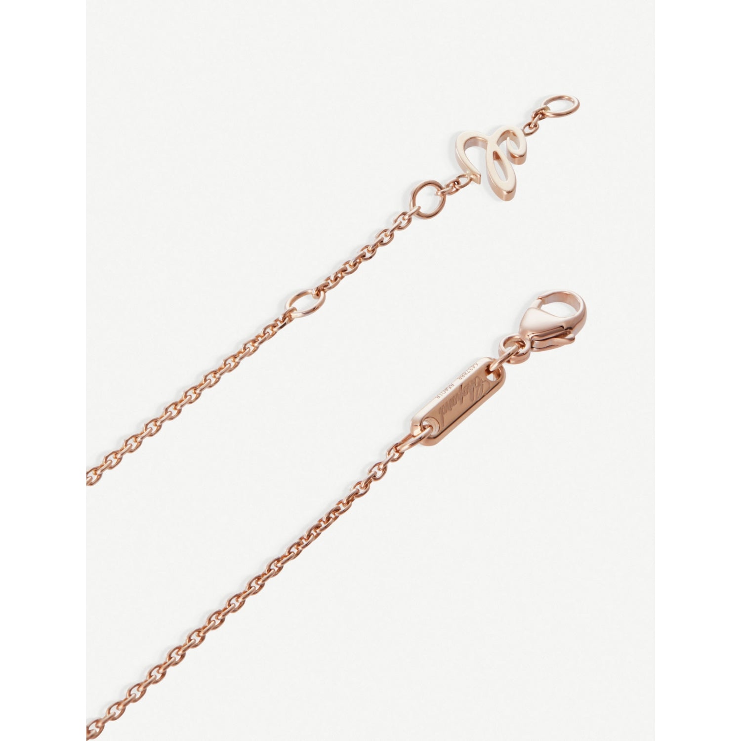 Chopard Happy Diamonds 18ct rose-gold diamond bracelet, UK version