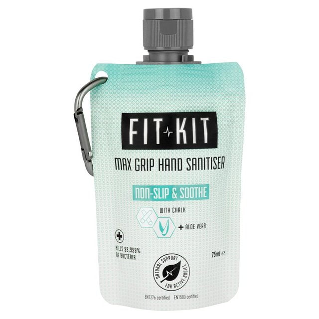 Fit Kit Max Grip Hand Sanitiser   75ml