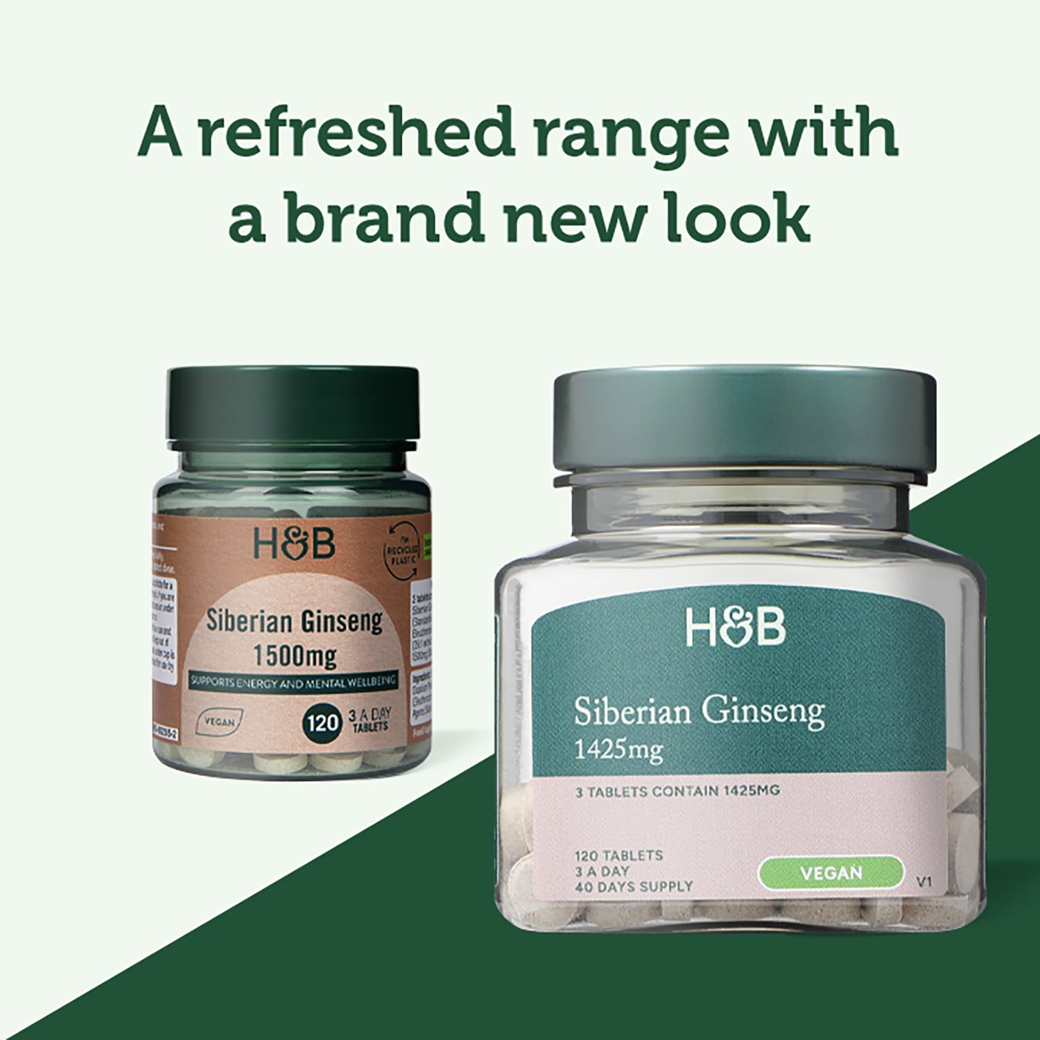 Holland & Barrett Siberian Ginseng 120 tablets (British brand)