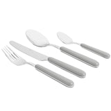 M&S 16 Piece Tribeca Cutlery Set Grey GOODS M&S   