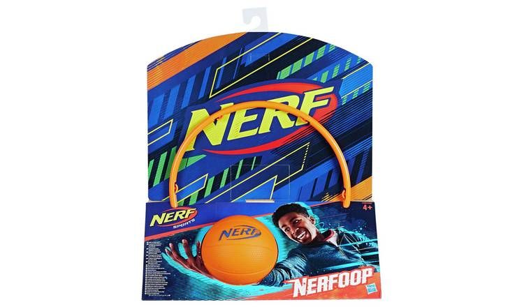 Nerf Sports Nerfoop Basketball Net and Ball Set GOODS Argos