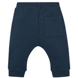 M&S Baby Cotton Rich Plain Joggers 0-3 Years Navy GOODS M&S   