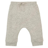 M&S Baby Cotton Rich Plain Joggers 0-3 Years Grey Marl GOODS M&S   