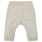 M&S Baby Cotton Rich Plain Joggers 0-3 Years Grey Marl GOODS M&S   