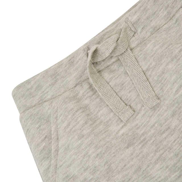 M&S Baby Cotton Rich Plain Joggers 0-3 Years Grey Marl GOODS M&S   