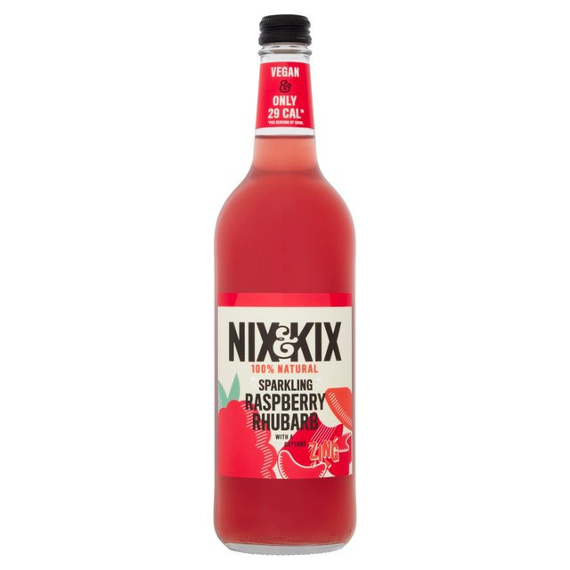 Nix & Kix Raspberry Rhubarb   750ml