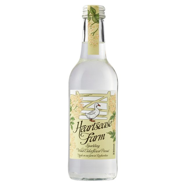 Heartsease Farm Sparkling British Elderflower Presse   330ml GOODS M&S   