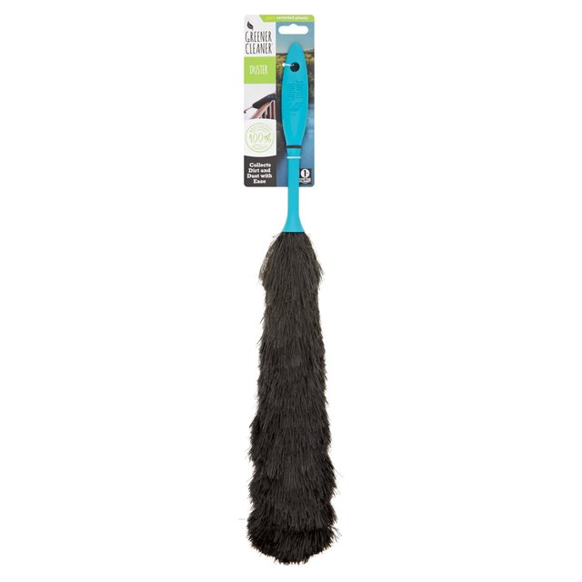 Greener Cleaner 100% Recycled Plastic Duster Turquoise