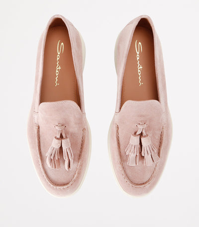 Mocassins en daim Feudal Santoni