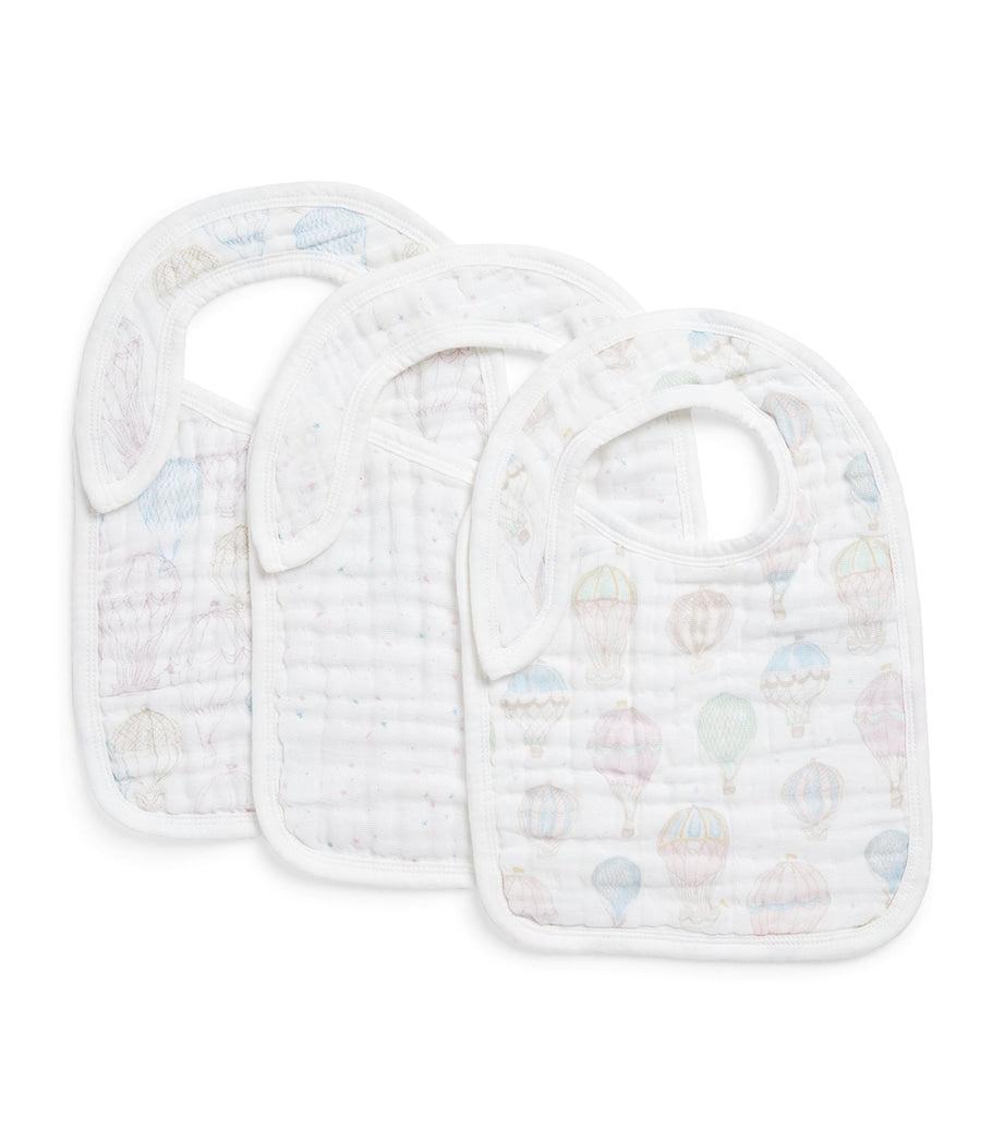 aden + anais Above The Clouds bibs set, imported from the UK