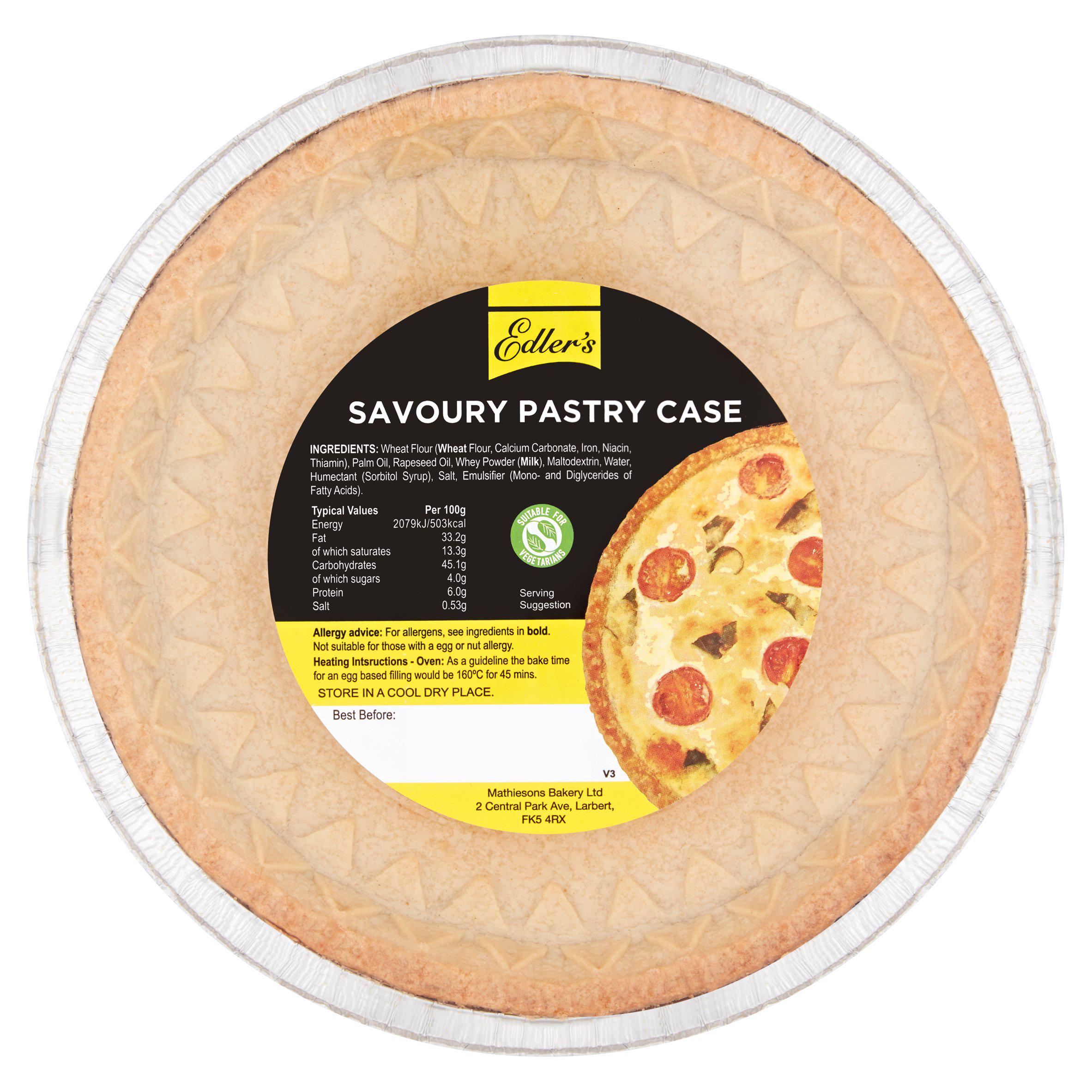 Edlers Savoury Pastry Case 195g GOODS Sainsburys   