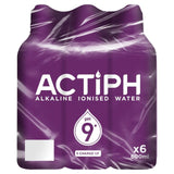 ACTIPH Alkaline Ionised Water   6 x 600ml GOODS M&S   