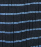 Harrods cotton-blend stripe ribbed socks, UK version