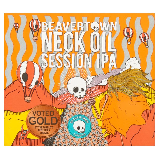 Beavertown Neck Oil Session IPA 4.3%   4 x 330ml GOODS M&S   