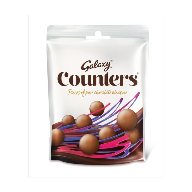 Galaxy Counters Milk Chocolate Buttons Pouch Bag   122g GOODS M&S   