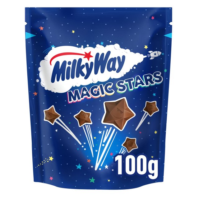 Milky Way Magic Stars Milk Chocolate Bites Pouch Bag   100g GOODS M&S   