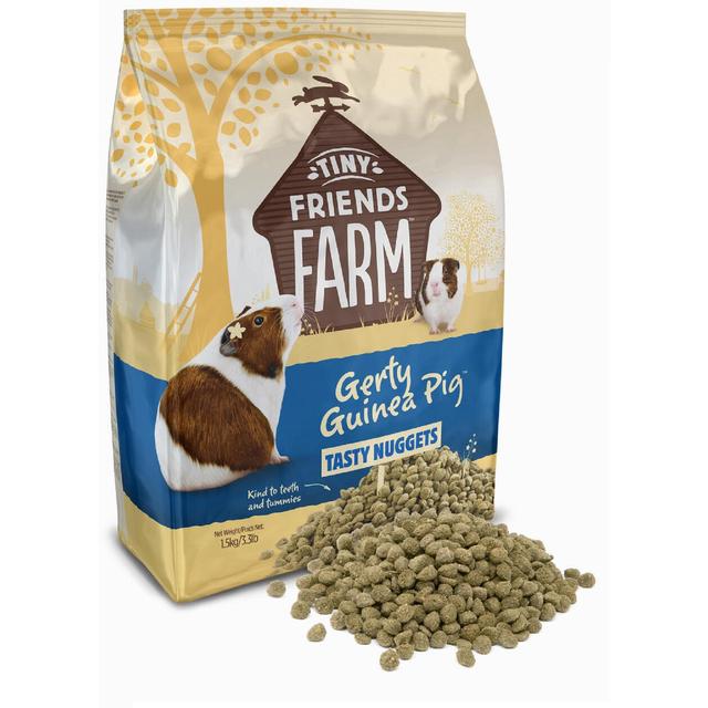 Supreme Tiny Friends Farm Gerty Guinea Pig Tasty Nuggets   1.5kg