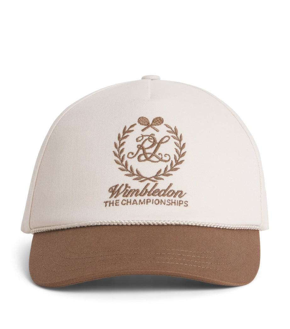 Ralph Lauren Purple Label x Wimbledon silk baseball cap, UK version