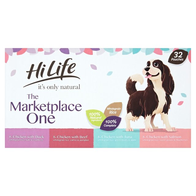 HiLife It's Only Natural Complete Wet Dog Food - The Marketplace One   32 x 150g