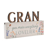 The Cottage Garden Mother's Day Letter Mantel Plaque Gran GOODS Superdrug   