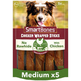 SmartBones 5 Chicken Wrapped Rawhide Free Sticks Dog Treats   5 per pack GOODS M&S   