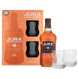 Jura 10 Year Old Single Malt Whisky Gift Pack With 2 Glasses   70cl GOODS M&S   