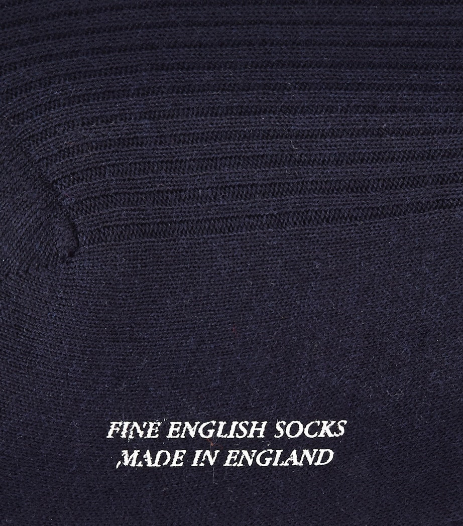 Pantherella ribbed socks (British brand)