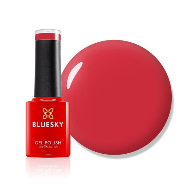Bluesky Gel Polish Mini Kiss Me Red nail polish (British brand)