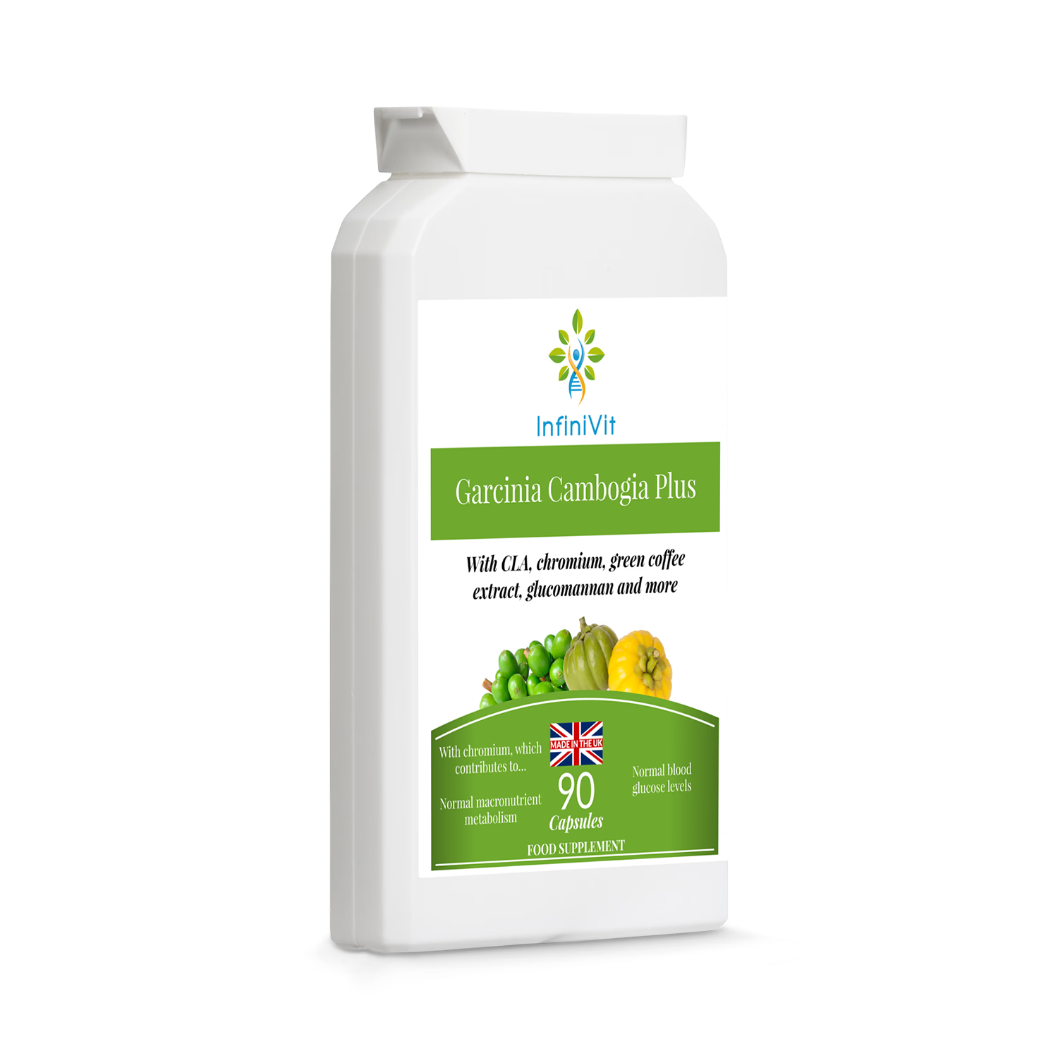 InfiniVit Garcinia Cambogia Plus 90 capsules (British brand)