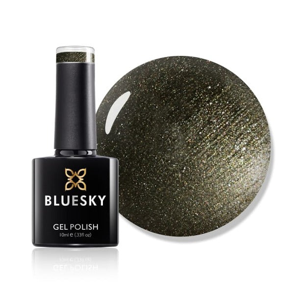 Bluesky Gel Polish Steel Gaze shimmery effect - British product