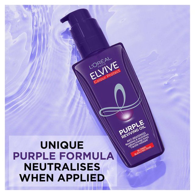 L'Oreal Elvive Purple Reviving Oil   100ml GOODS M&S   