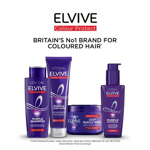 L'Oreal Elvive Purple Reviving Oil   100ml GOODS M&S   