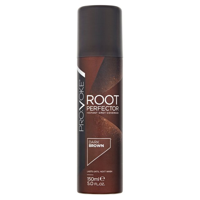 PROVOKE Dark Brown Root Perfector Spray   150ml GOODS M&S   