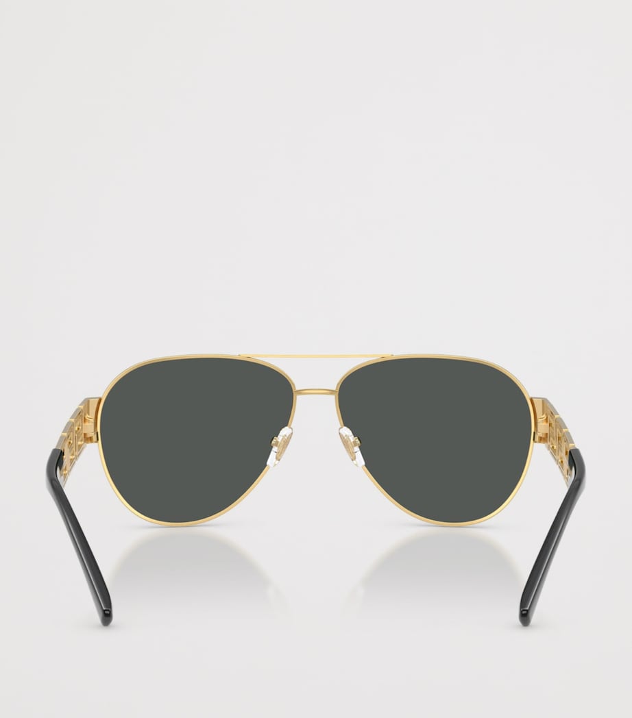 Versace metal pilot sunglasses VE2289 (British brand)