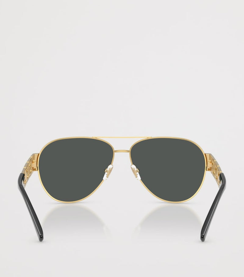 Versace metal pilot sunglasses VE2289 (British brand)