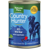 Country Hunter 80% Wild Boar with Superfoods Wet Dog Food   400g GOODS M&S   