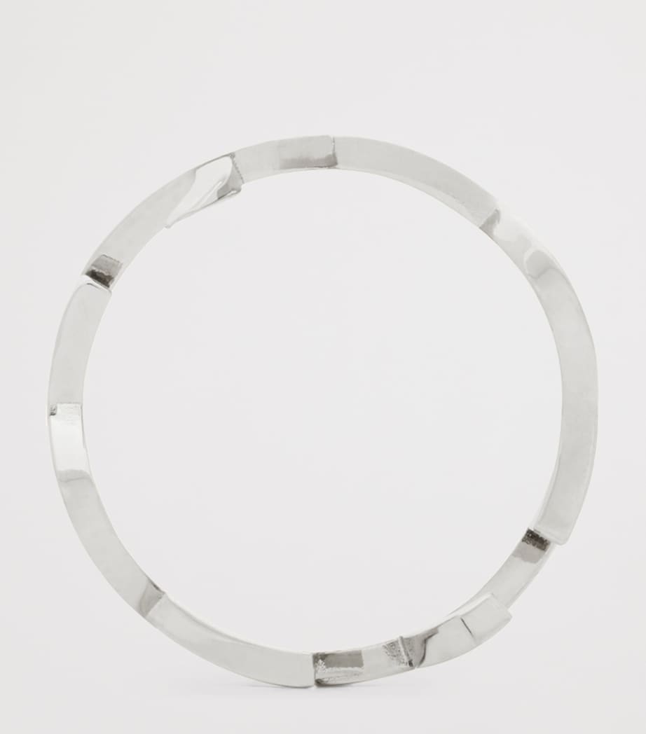 Saint Laurent Twist Cassandre ring, UK version