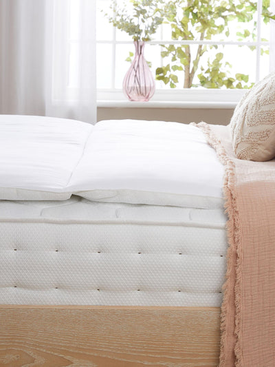 Next Slumberdown White Breathable Anti-Slip Mattress Protector- Buy online at McGrocer
