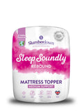 Slumberdown white breathable anti-slip mattress protector (British brand)