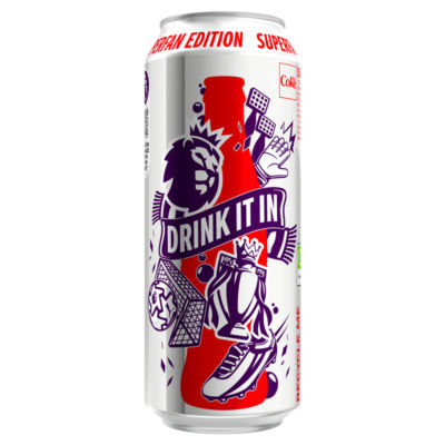 Diet Coke cola 500ml can, UK version
