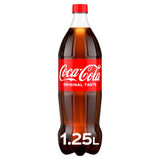 Coca-Cola soft drink Original Taste 1.25L - British product