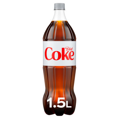 Diet Coke cola 1.5L bottle, imported from the UK