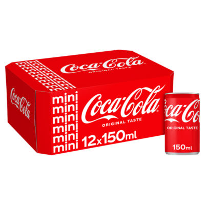 Coca-Cola Original Taste soft drink 150ml, UK version