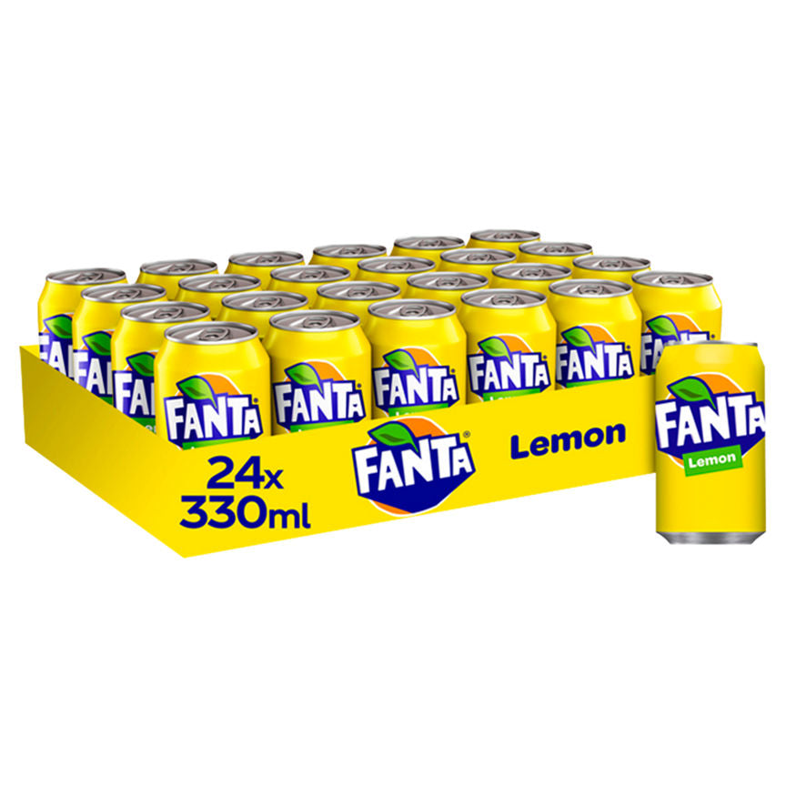 Fanta Lemon 24 Cans GOODS ASDA   