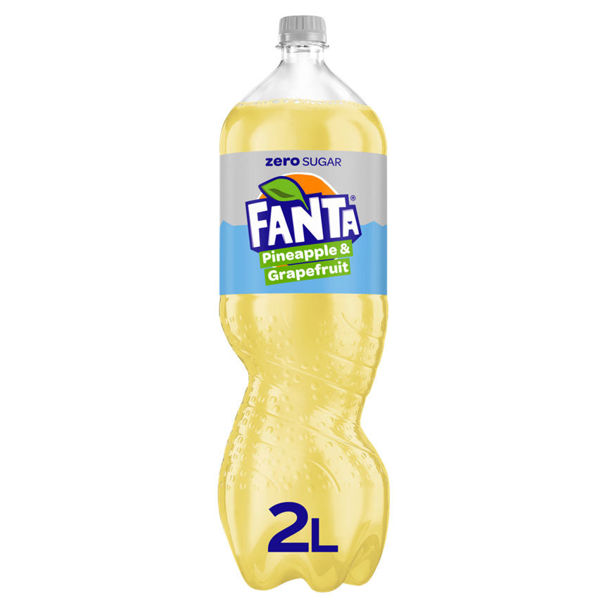 Fanta Pineapple & Grapefruit Zero Sugar 2L GOODS Sainsburys   
